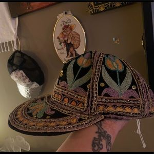 Handmade stitched vintage hat